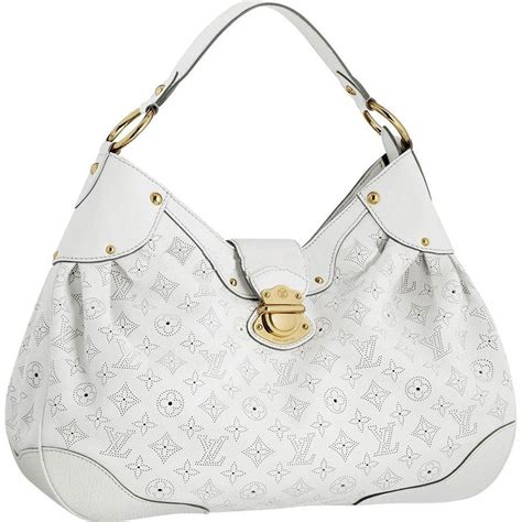 photos women wearing white lv bag|White in Ready.